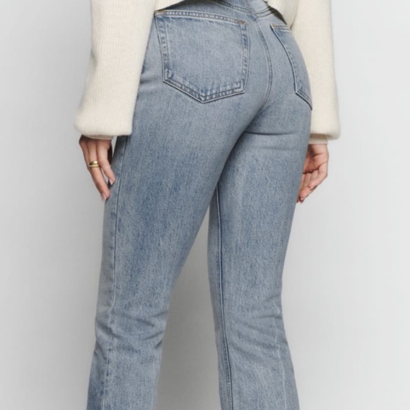 Reformation Peyton Straight Leg Denim - Picture 3 of 4